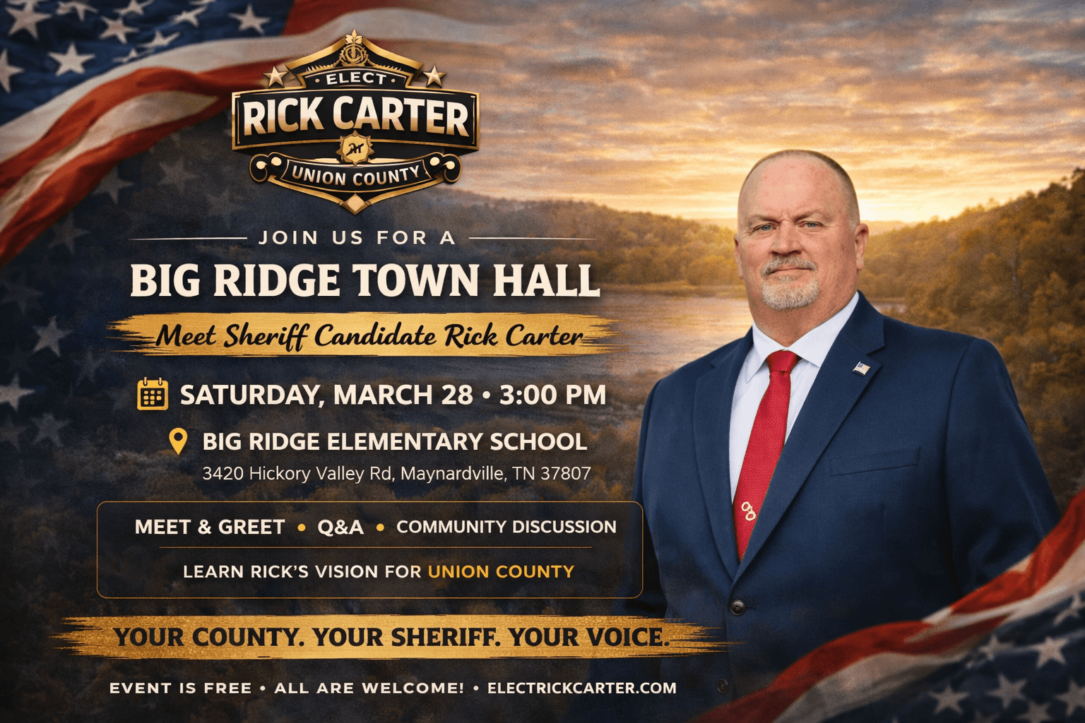 Campaign or volunteer meeting in progress